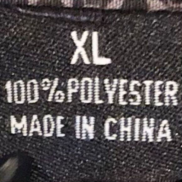 Axist Short Sleeve Geometric Mini Print Shirt in Black/Grey Men’s XL - Picture 6 of 7